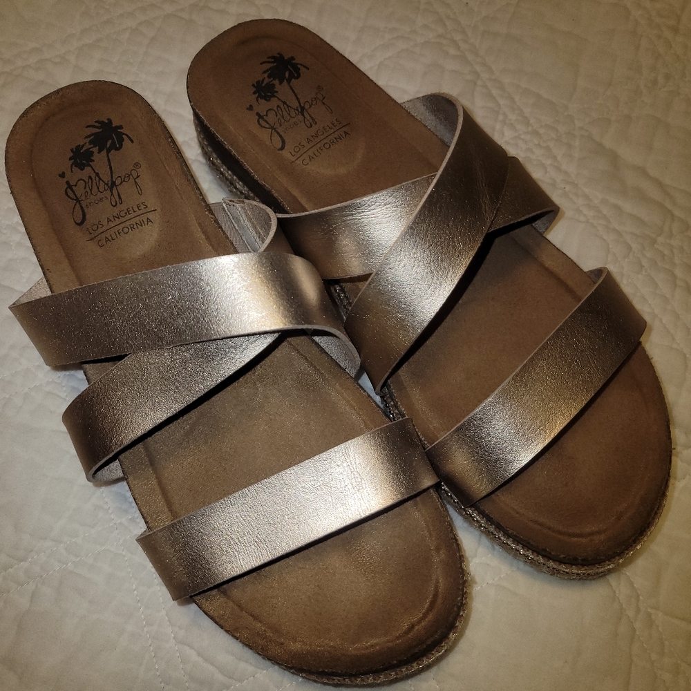 Jellypop slip-on sandles size 9.5